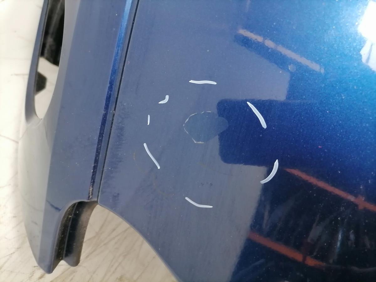 Smart Forfour original Kotfl&uuml;gel Sto&szlig;stangecke vorn links EAF Star Blue Metallic